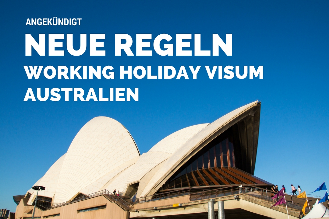 Working Holiay Visum Australien